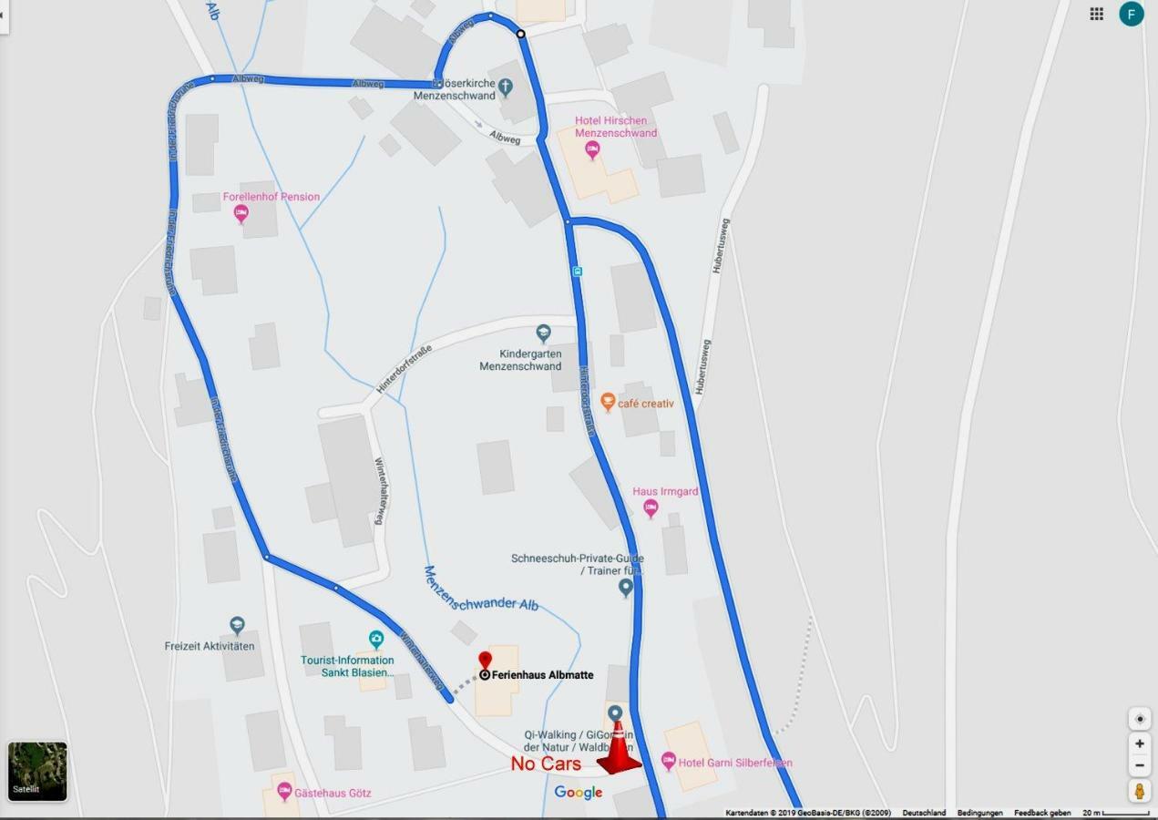 C2 Albmatte-Fewo , Hallenbad Aussenbecken Massagen Nebenan سانت بلاسين المظهر الخارجي الصورة